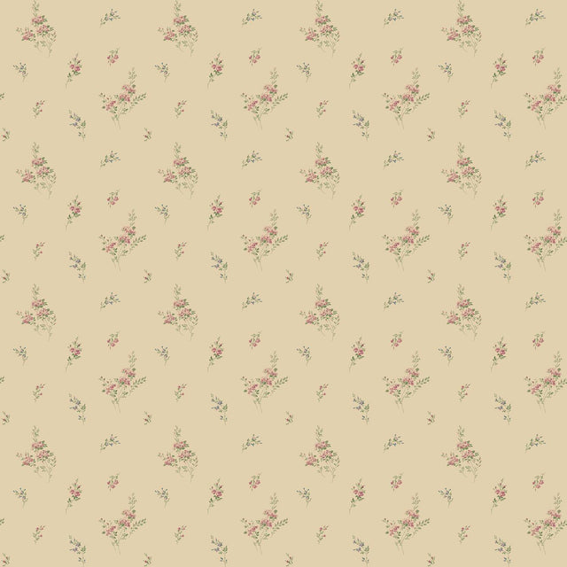 Galerie Small Floral Sprig Cream Wallpaper