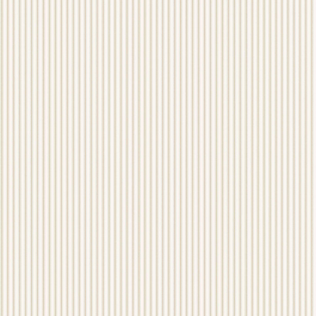 Galerie Ticking Stripe Cream Wallpaper