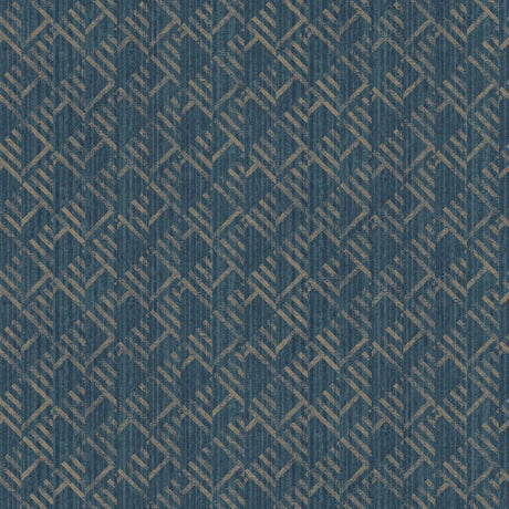 Galerie Block Flock Blue Wallpaper