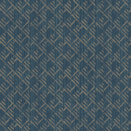 Galerie Block Flock Blue Wallpaper