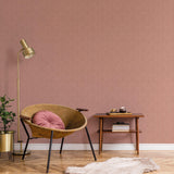 Galerie G56609 Texstyle Hedgehog Orange Wallpaper G56609 Orange Wallpaper
