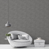 Galerie G56631 Texstyle Woven Weave Texture Silver Grey Wallpaper G56631 Silver Grey Wallpaper
