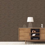 Galerie G56633 Texstyle Woven Weave Texture Bronze Brown Wallpaper G56633 Bronze Brown Wallpaper