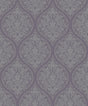 Galerie Emporium Ogee Purple Lilac Wallpaper