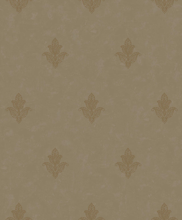 Galerie Mehndi Motif Gold Wallpaper