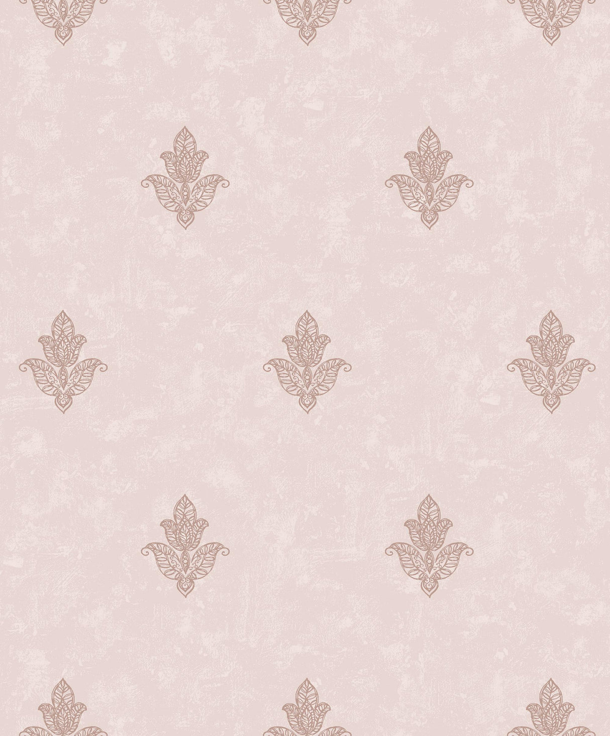 Galerie Mehndi Motif Pink Wallpaper