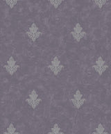 Galerie Mehndi Motif Purple Lilac Wallpaper