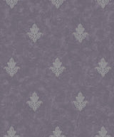 Galerie Mehndi Motif Purple Lilac Wallpaper