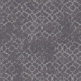 Galerie Aged Quatrefoil Purple Lilac Wallpaper