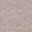 Galerie Aged Quatrefoil Rose Gold Wallpaper