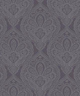 Galerie Mehndi Damask Purple Lilac Wallpaper