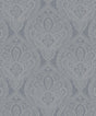 Galerie Mehndi Damask Silver Grey Wallpaper