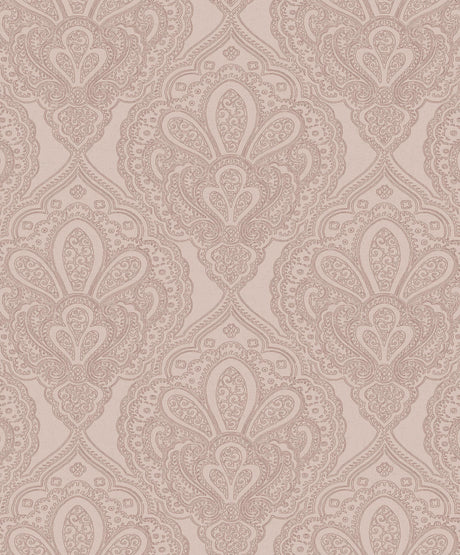 Galerie Mehndi Damask Rose Gold Wallpaper