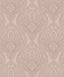 Galerie Mehndi Damask Rose Gold Wallpaper