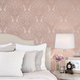 Galerie Mehndi Damask Rose Gold Wallpaper