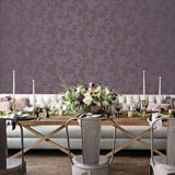 Galerie Acanthus trail Purple Lilac Wallpaper