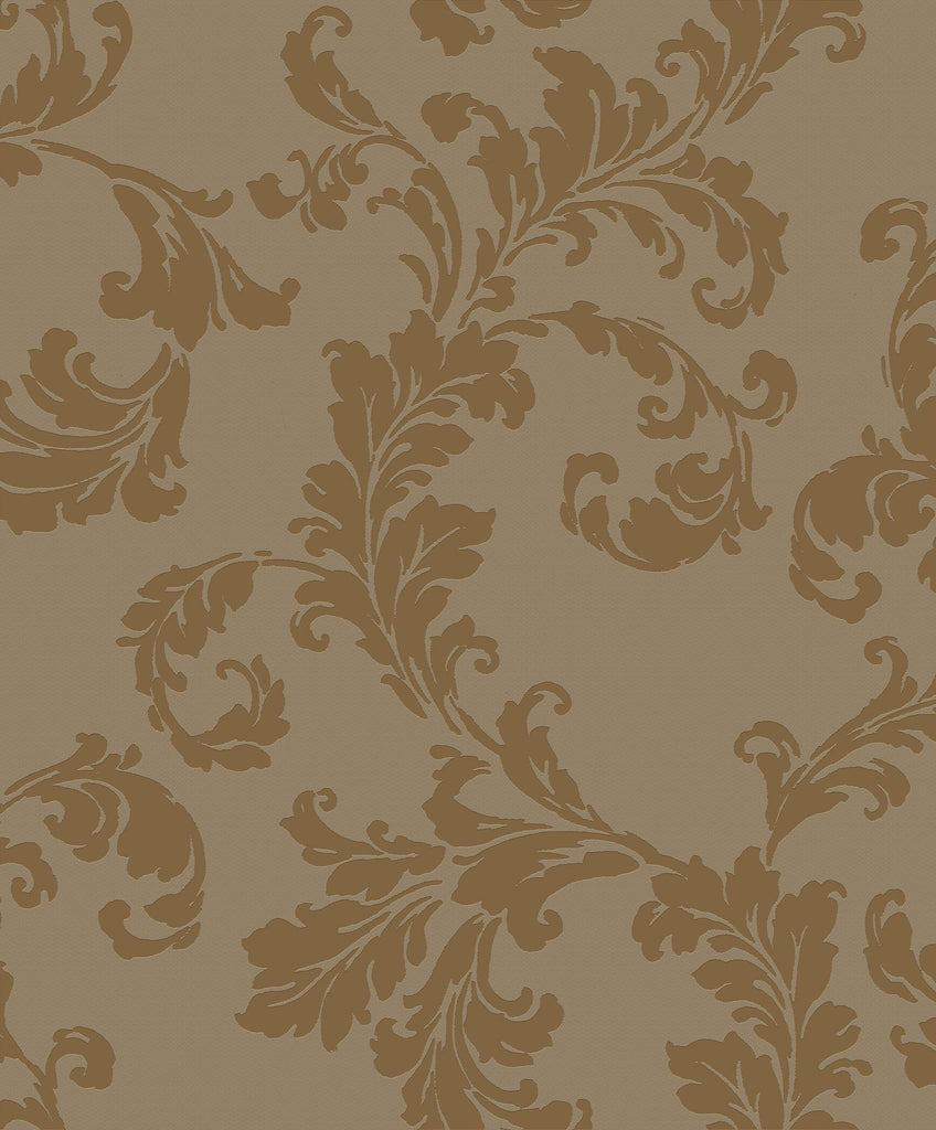 Galerie Acanthus trail Gold Wallpaper