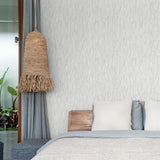 Galerie Drizzle Silver Grey Wallpaper