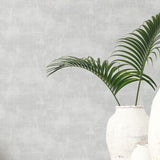 Galerie Metallic Linen Silver Grey Wallpaper