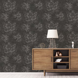 Galerie Mystic Floral Black Wallpaper