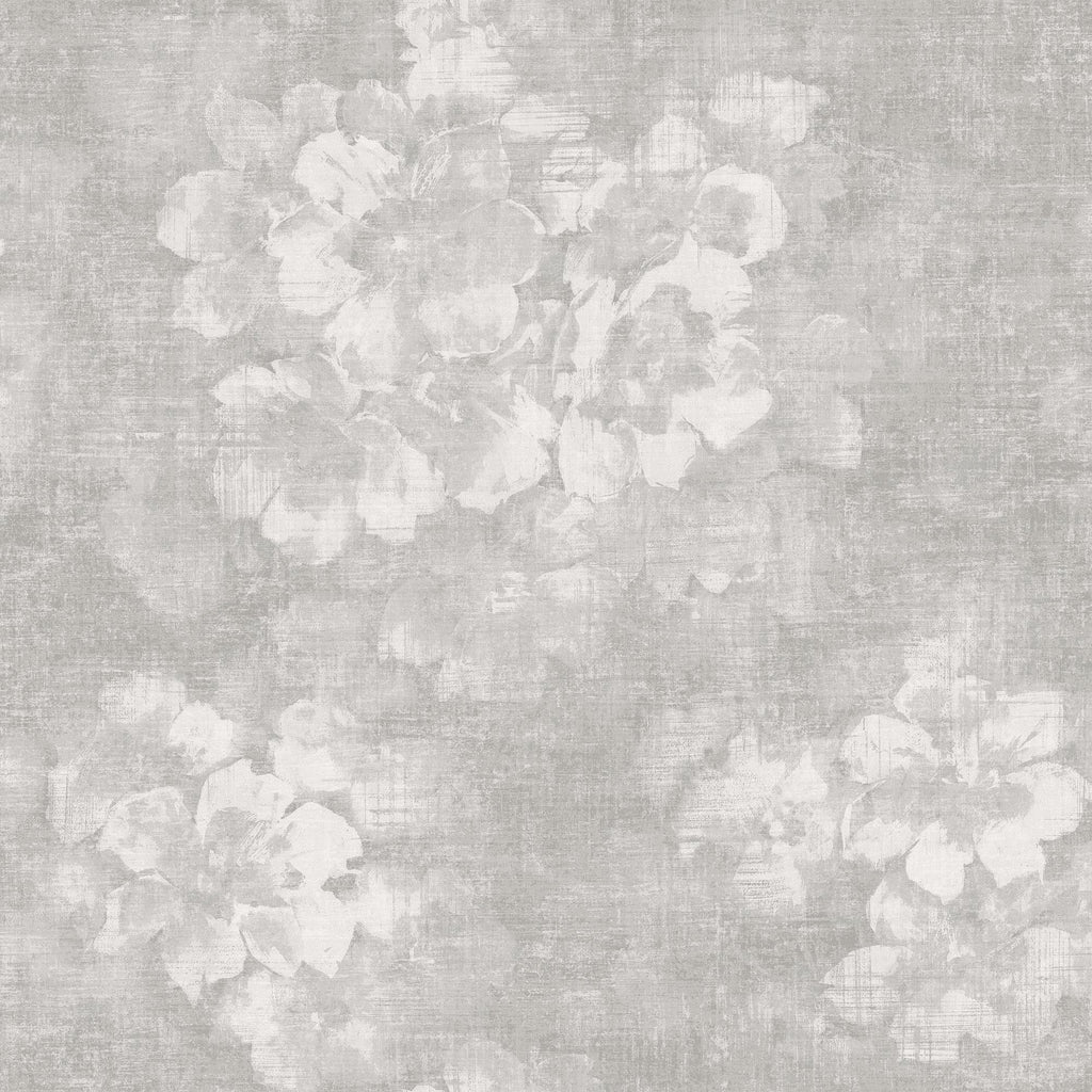 Galerie Mystic Floral Silver Grey Wallpaper
