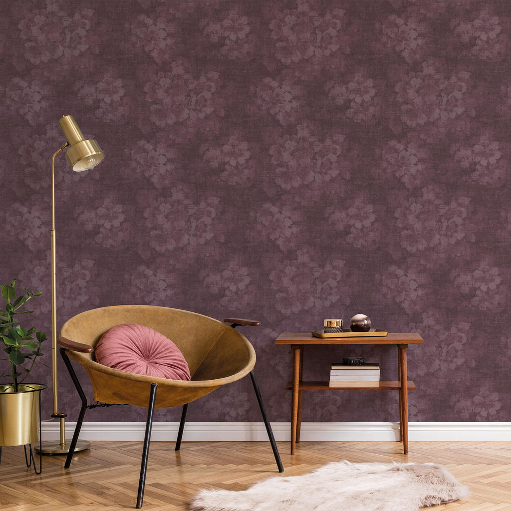 Galerie Mystic Floral Red Wallpaper