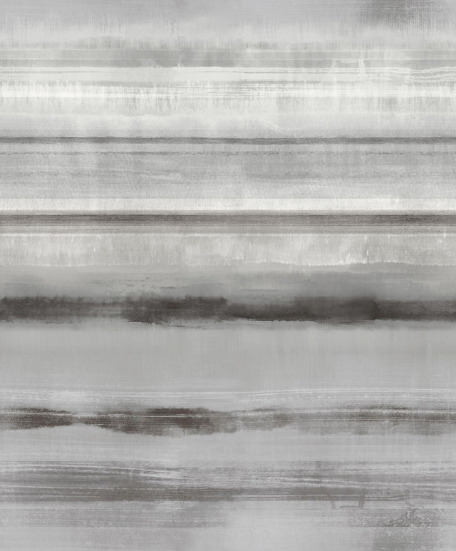 Galerie Skye Stripe Silver Grey Wallpaper