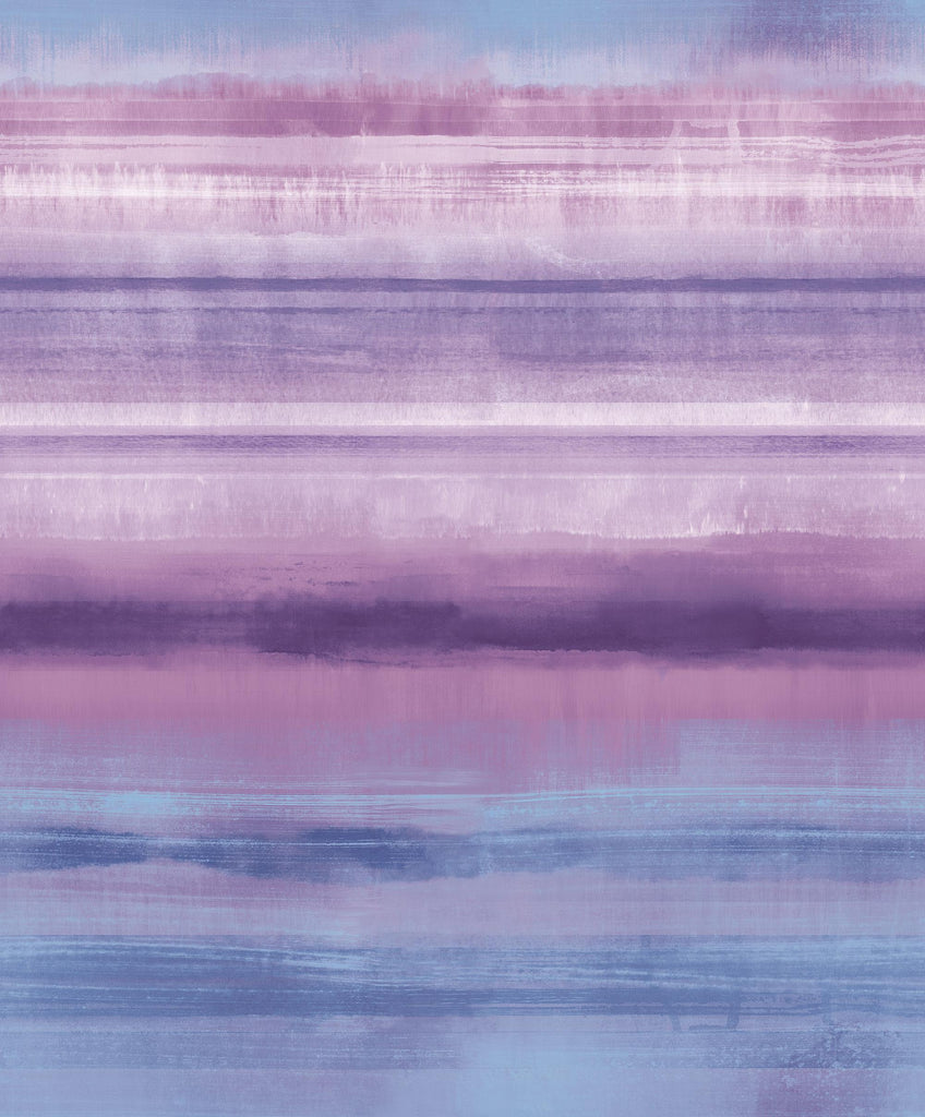 Galerie Skye Stripe Purple Lilac Wallpaper