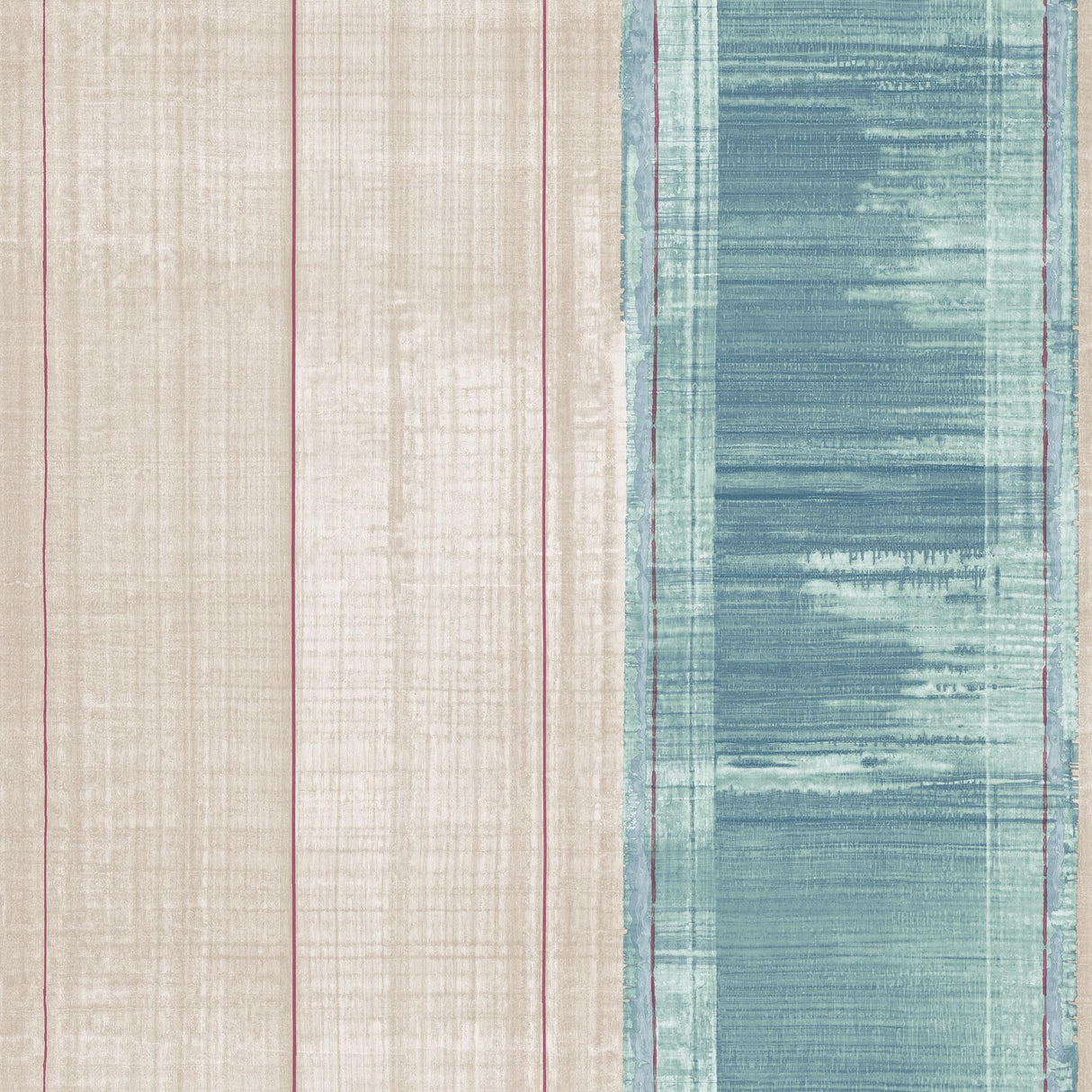 Galerie Sublime Stripe Multi-coloured Wallpaper