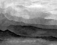 Galerie Misty Mountains Silver Grey Wallpaper