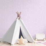 Galerie Baby Texture Purple Lilac Wallpaper