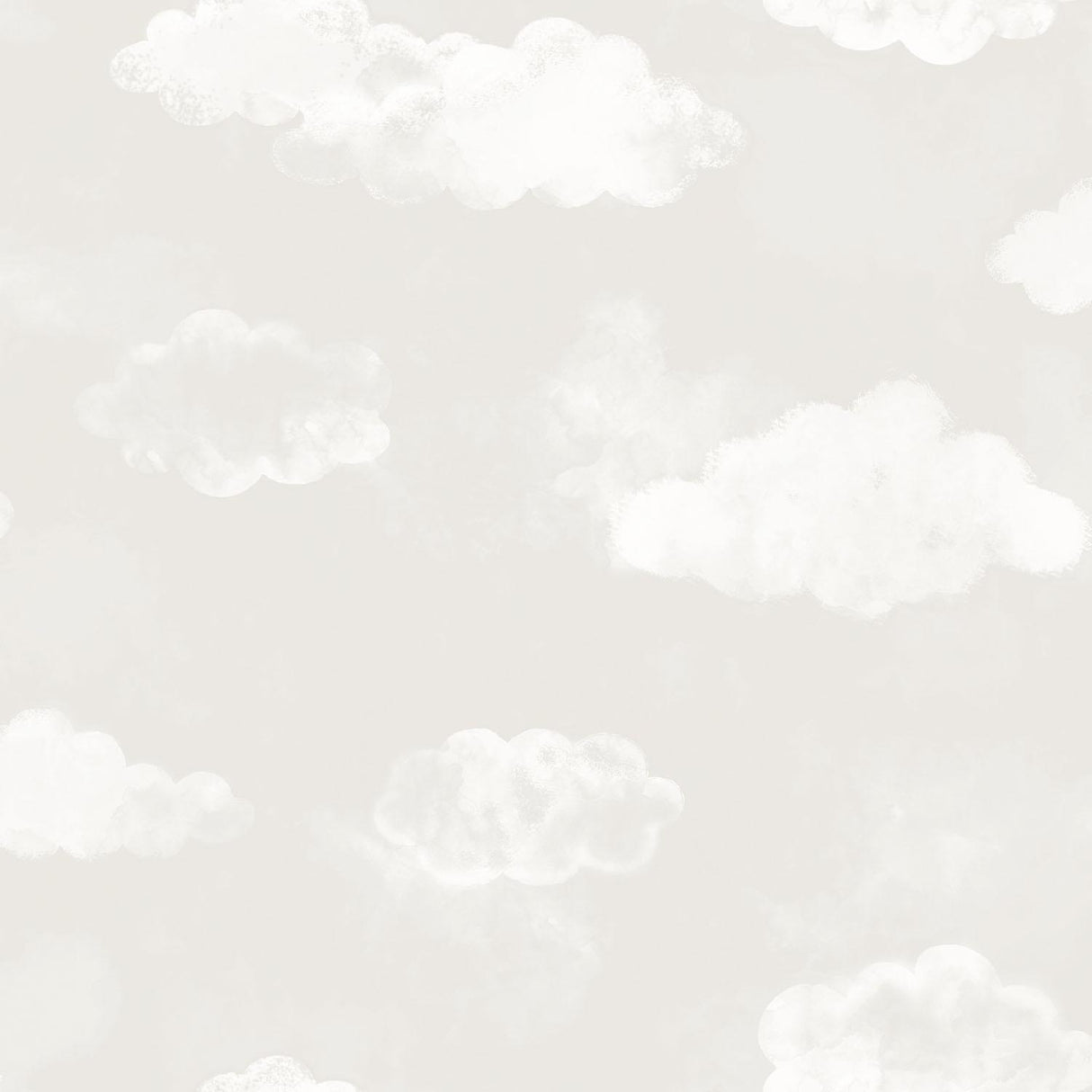 Galerie Cloud Silver Grey Wallpaper