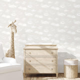 Galerie Cloud Silver Grey Wallpaper