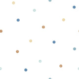 Galerie Dots White Wallpaper