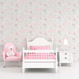 Galerie Fairytale Pink Wallpaper