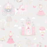 Galerie Fairytale Pink Wallpaper