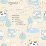 Galerie Farmland Multi-coloured Wallpaper