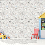 Galerie Farmland Silver Grey Wallpaper