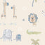 Galerie Jungle Friends Beige Wallpaper