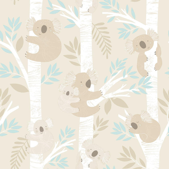 Galerie Koalas Beige Wallpaper