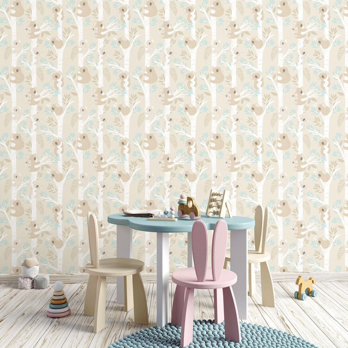 Galerie Koalas Beige Wallpaper