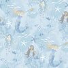 Galerie Mermaids Blue Wallpaper