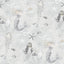 Galerie Mermaids Silver Grey Wallpaper