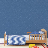 Galerie Space Sidewall Blue Wallpaper