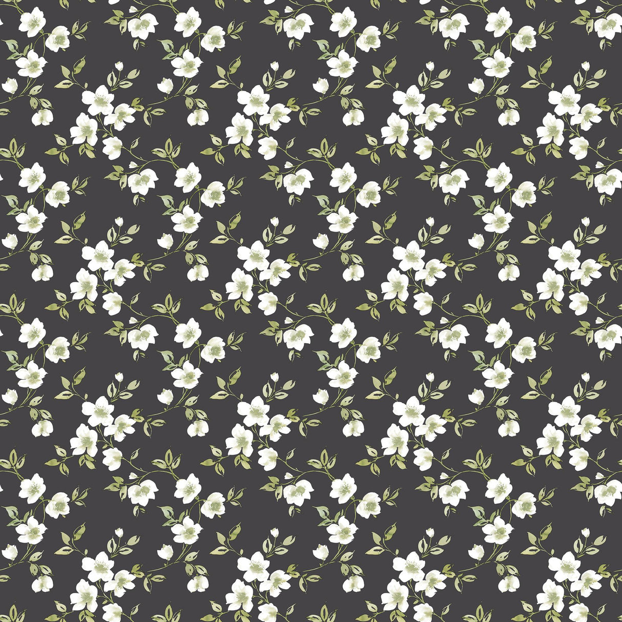Galerie Anenome Mini Black Wallpaper