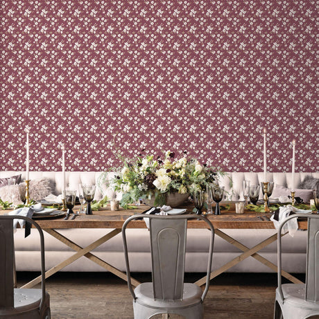 Galerie Anenome Mini Red Wallpaper