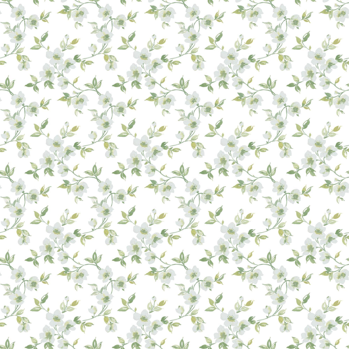 Galerie Anenome Mini Green Wallpaper