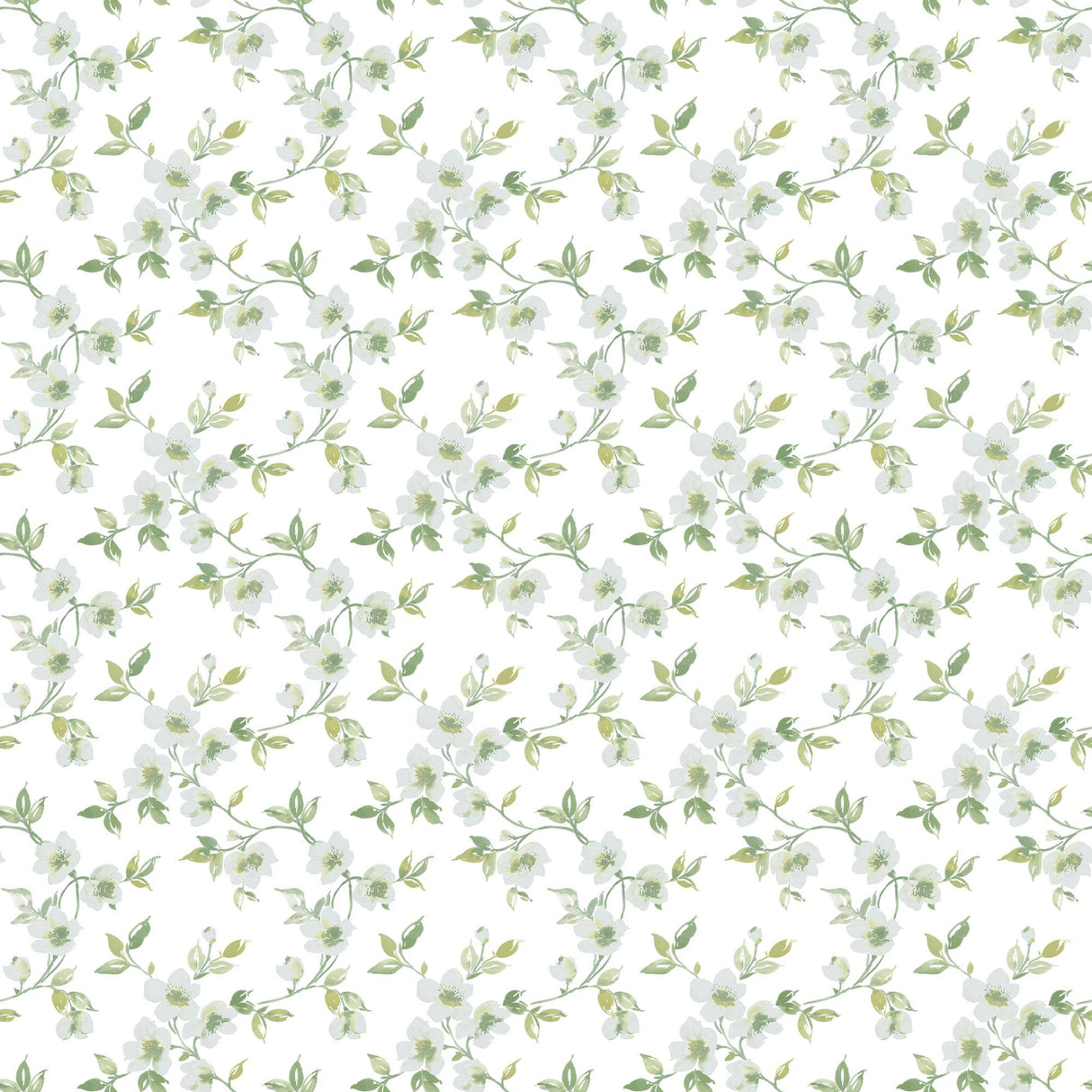 Galerie Anenome Mini Green Wallpaper