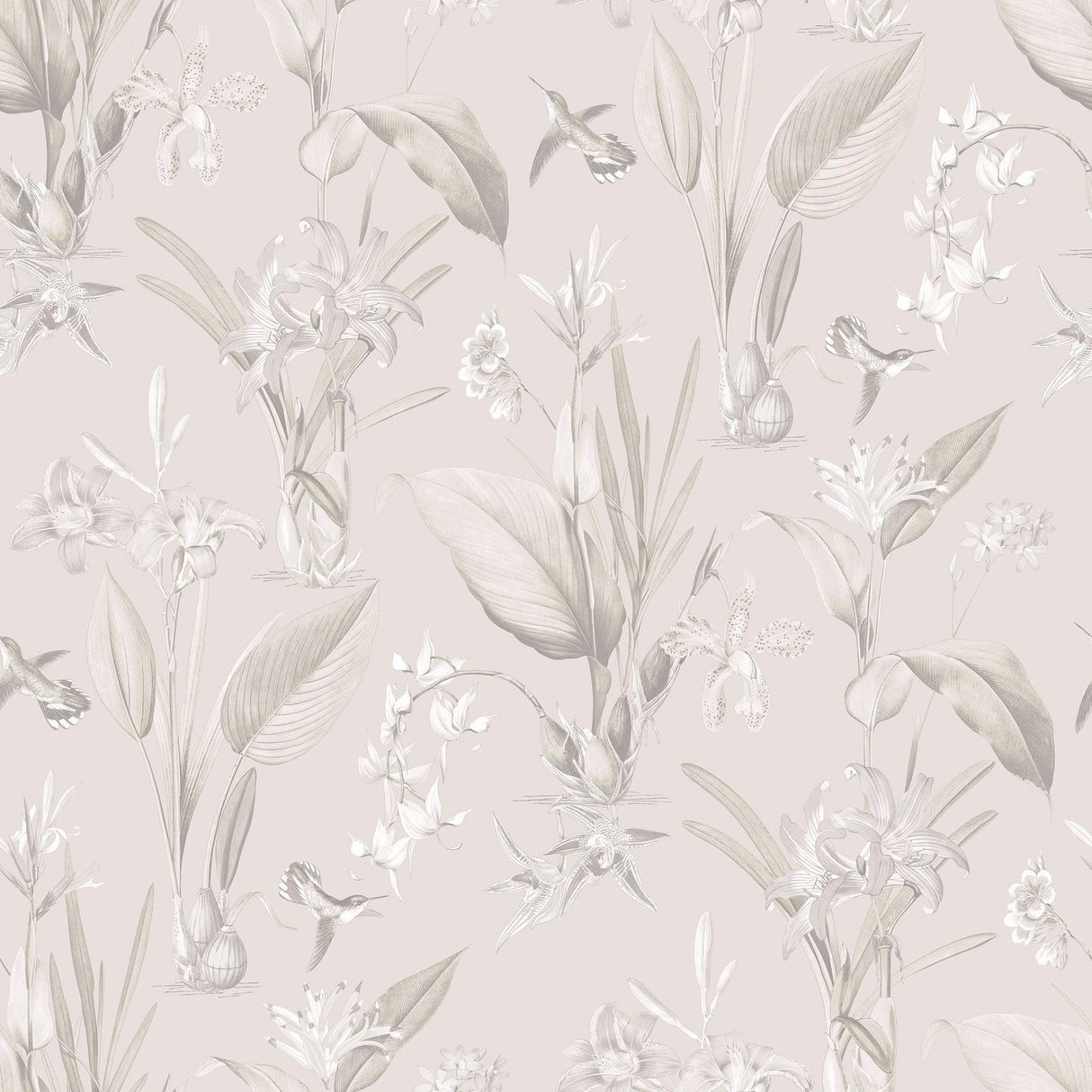 Galerie Cottage Botanical Beige Wallpaper