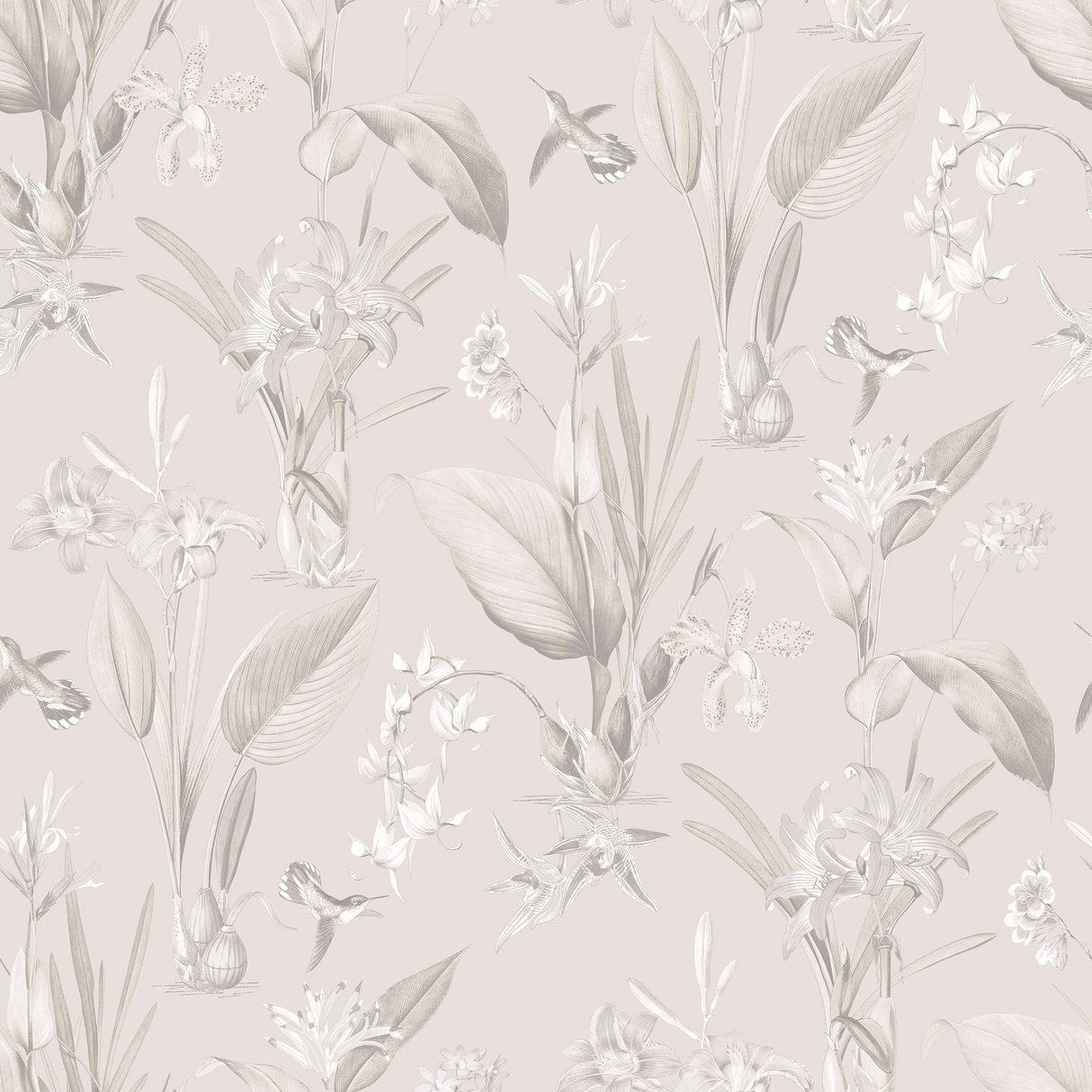 Galerie Cottage Botanical Beige Wallpaper